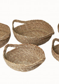 Bowl with self handle